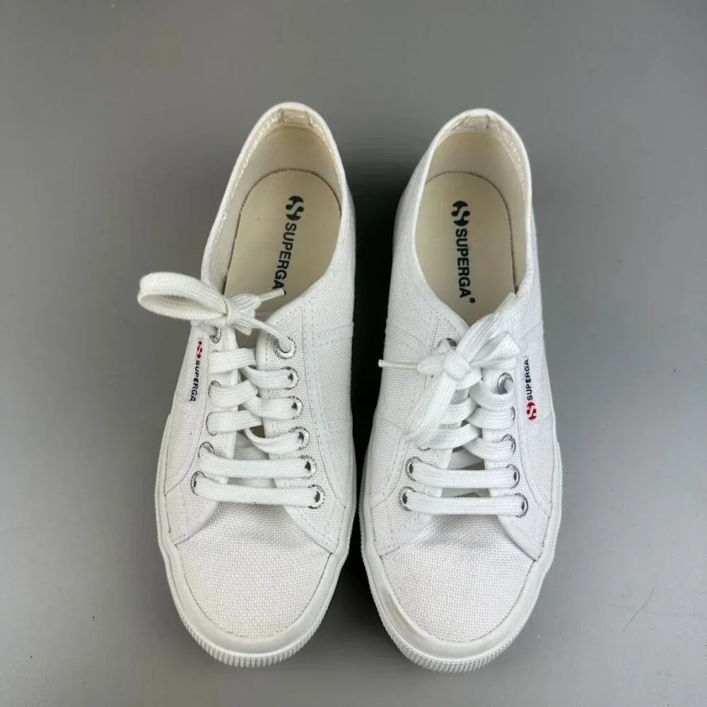 Superga 2750 Cotu Classic Sneaker in White - Picture 2 of 8